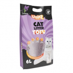 Uniq Tofu Clumping Cat Litter Lavander 2,5kg / 6L - looduslik granuleeritud kassiliiv lavendlil&otilde;hnaga