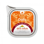 Almo Nature Daily Pate With Duck pasteet t&auml;iskasvanud kassidele, 100 g