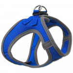 Dog Fantasy Harness Puppy rihm kutsikatele, helkur, sinine, XS, 32-36 cm