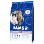 IAMS Multicat Chicken Salmon kuivtoit t&auml;iskasvanud kassidele kodudesse mitme kassiga, 15 kg