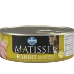 Farmina Matisse Cat Mousse Rabbit konservid t&auml;iskasvanud kassidele, 85 g
