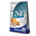 Farmina N&D Low Grain Adult Medium Maxi forell & apelsiniga madala teraviljasisaldusega kuivtoit t&auml;iskasvanud keskmistele ja suurtele t&otilde;ugudele, 12 kg