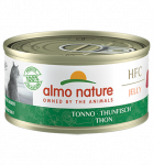 Almo Nature HFC Jelly Tuunikala kassikonservid želees tuunikalaga, t&auml;iskasvanud kassidele, 70 g