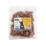 Hau & Miau Duck And Cheese t&auml;iendtoit t&auml;iskasvanud koertele, pardiliha ja juustu pulgad, 500 g