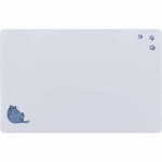 Trixie Place Mat Fat Cat/Paws alusmatta kulhojen alle kissoille, harmaa, 44x28 cm