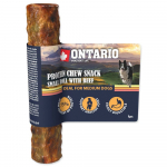Ontario Protein Chew Snack Small Roll With Beef n&auml;rimiskomm koerale veiseliha kollageeniga, 12,7 cm
