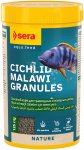 Sera Cichlid Malawi Granules toit tsihiididele ja teistele kalaliikidele, 250 ml (135g)