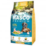 Rasco Premium Puppy/Junior Medium kuivtoit keskmistele kutsikatele kanaliha ja riisiga, 3 kg