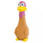 Dog Fantasy M&auml;nguasi Latex Hen With Sound Mix m&auml;nguasi koertele heliga, 19 cm