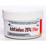Ruvera Ihtiola salv 20% (Ichtiolas Plus) p&otilde;letiku- ja nahahaiguste vastu koertele, kassidele, n&auml;rilistele, hobustele, 100 g
