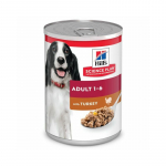 Hills Science Plan Adult 1-6 Kalkuniga konservid t&auml;iskasvanud koertele kalkuniga, 370 g