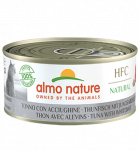 Almo Nature HFC Natural Tuunikala ja An&scaron;oovise m&auml;rgtoit t&auml;iskasvanud kassidele, 150 g
