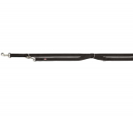 Trixie Premium reguleeritav nailonrihm koertele, L-XL, 2.00 m/25 mm, must