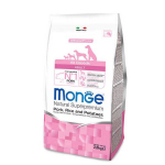 Monge All Breeds Adult Siga, Riisi ja Kartuliga kuivtoit t&auml;iskasvanud koertele, 12 kg
