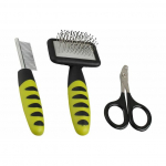 Flamingo Rodent Grooming Set hoolduskomplekt n&auml;rilistele, 3 tk.