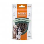 Boxby Cold Pressed Turkey k&uuml;lmpressitud maius kutsikatele ja t&auml;iskasvanud koertele kalkuniga, 100 g