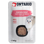 Ontario Soup Kitten Chicken, Carrot with Rice konservid kassipoegadele, 40 g