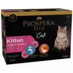 Prospera Plus Pouch Kitten m&auml;rgtoit kassipoegadele, l&otilde;he ja pardi segu, 12x 85 g