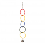 Trixie Toy Rings m&auml;nguasi lindudele kellukesega, 25 cm
