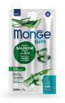 Monge Gift Dog Sticks Skin Support Salmon With Aloe maiustus pulgad t&auml;iskasvanud koertele, 45 g
