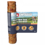 Ontario Protein Chew Snack Small Roll with Chicken maius koertele kanaliha ja kollageeniga, 12,7 cm