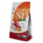 Farmina N&D Cat Grain Free vutiliha, k&otilde;rvitsa ja granaat&otilde;unaga teraviljavaba kuivtoit t&auml;iskasvanud kassidele, 5 kg