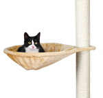 Trixie Double-Sided Hammock Nest For Scratching Post kahepoolne v&otilde;rkkiik kasside kraapimispuule, beež, &oslash; 45 cm