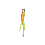 Flamingo Xibor Maize lateksist m&auml;nguasi koertele koos heliga, kollane, 46 cm