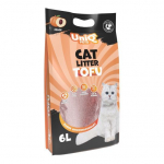 Uniq Tofu Clumping Cat Litter Peach 2,5kg / 6L - looduslik granuleeritud kassiliiv virsikul&otilde;hnaga
