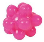 Trixie Set Of Balls With Bumps kassim&auml;nguasjade komplekt naturaalsest kummist, 3.5 cm, 4 tk.