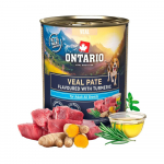 Ontario Veal Pate Flavoured With Turmeric konservid koertele vasikaliha ja kurkumiga, 800 g