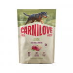 Carnilove True Fresh Dog Duck Small Breed teraviljavaba kuivtoit v&auml;ikestele koertele pardilihaga, 1.5 kg