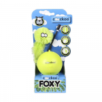 Europet Bernina Foxy Magic Ball lime elektrooniline vibreeriv m&auml;nguasi kassidele, kinnitatav