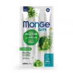 Monge Gift Dog Sticks Training Duck With Spiruline maiustus pulgad t&auml;iskasvanud koertele, 45 g