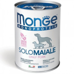 Monge Monoproteinic Pate 100% Siga monoproteiinne pasteet koertele sealihaga, 400 g
