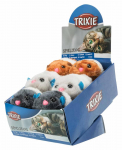 Trixie Animal Wriggle Toy m&auml;nguasi kassidele heliga, pl&uuml;&uuml;s, hamster, 8 cm