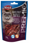 Trixie Premio Duck Filet Bites maiused kassidele pardilihaga, ilma lisatud suhkruta, 50 g