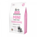 Brit Care Mini Grain Free Yorkshire L&otilde;he & Tuunikala kuivtoit Yorkshire terjeritele, 2 kg
