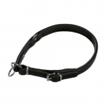 Hunter kaelarihm flat & soft petit, reguleeritav, must/hall, 28-35 cm, 1,5 cm lai