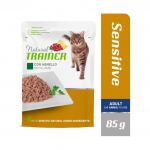 Natural Trainer Sensitive Lamb Busta Konservid J&auml;nese Lihaga T&auml;iskasvanud Tundlikele Kassidele, 85 g
