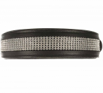 Trixie active comfort koerarihm kivikestega, must, 50-58 cm/40 mm