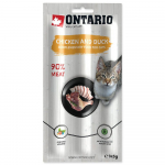 Ontario Stick for Cats Chicken And Duck maiustus kassidele kanaliha ja pardilihaga, 15 g