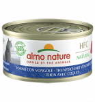 Almo Nature HFC NATURAL Tuunikala karpidega konservid t&auml;iskasvanud kassidele, 70 g