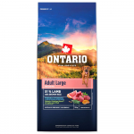 Ontario Adult Large Lamb & Brown Rice kuivtoit t&auml;iskasvanud suurte t&otilde;ugu koertele lambalihaga ja pruuni riisiga, 12 kg