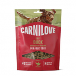 Carnilove Semi Moist Duck puspehme maiustus koertele pardiliha ja rosmariiniga, 200 g