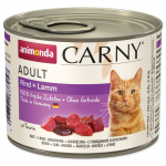 Animonda Carny Adult veiseliha ja lambaliha konservid kassidele, 200 g