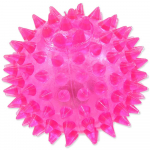Dog Fantasy Toy Ball LED Pink m&auml;nguasi koertele tulega, n&auml;rimiseks, roosa, 6 cm