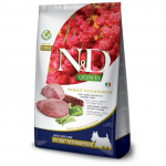 Farmina N&D Natural & Delicious Dog Grain Free Weight Management Lamb, Quinoa teraviljavaba kuivtoit t&auml;iskasvanud koertele, kaaluj&auml;lgimiseks, 2.5 kg