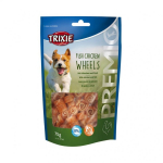 Trixie Premio Fish Chicken Wheels maius koertele kana- ja kalalihaga, suhkru- ja gluteenivaba, 75 g