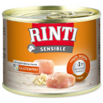 Rinti Sensible Adult kana ja riisi konservid koertele, 185 g